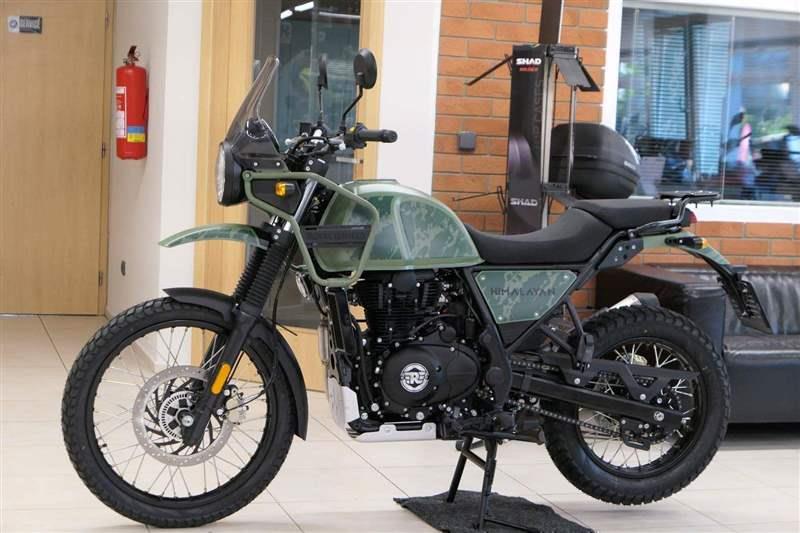 Royal Enfield Himalayan PINE GREEN odpočet DPH bazar prodej